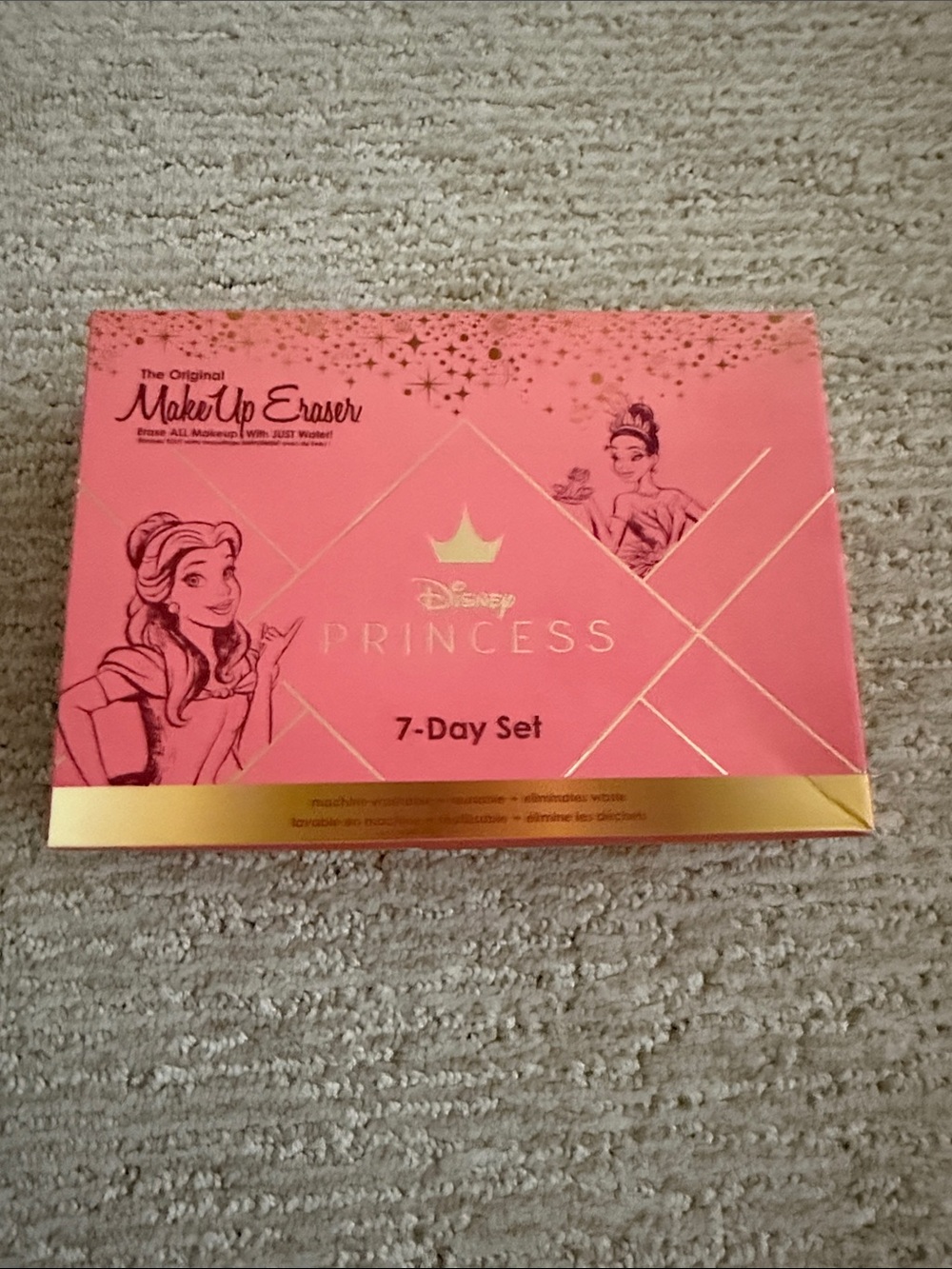 MakeUp Eraser Disney Princess 7-Day Set - Pink & Gold Accents
